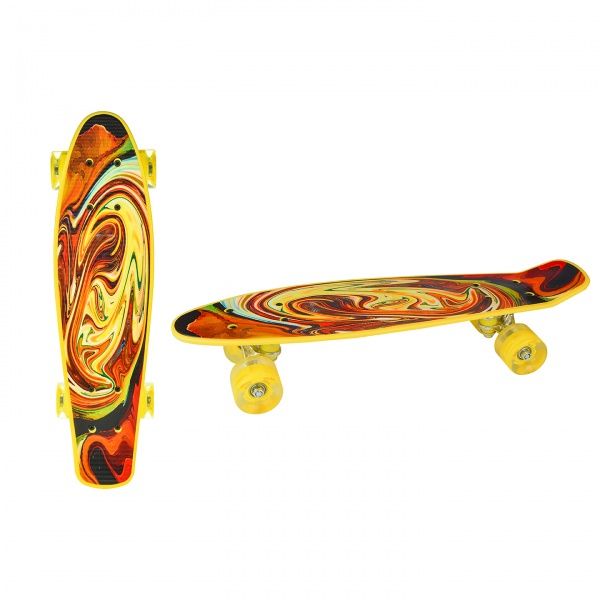 Пенниборд Shantou SC18024, со светом, 8 цветов в ассортименте