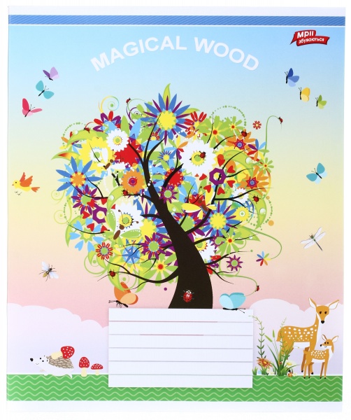 Тетрадь школьная 18 листов в клеточку в ассортименте Мечты сбываются