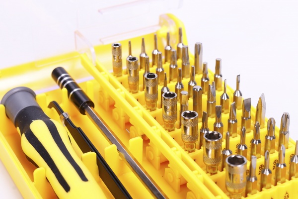 Набор отверток Compass для точных работ и ремонта электроники 45 предметов CP-PK-45-2