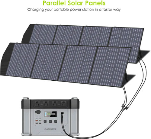 Солнечная панель ALLPOWERS 200 Вт SP-033