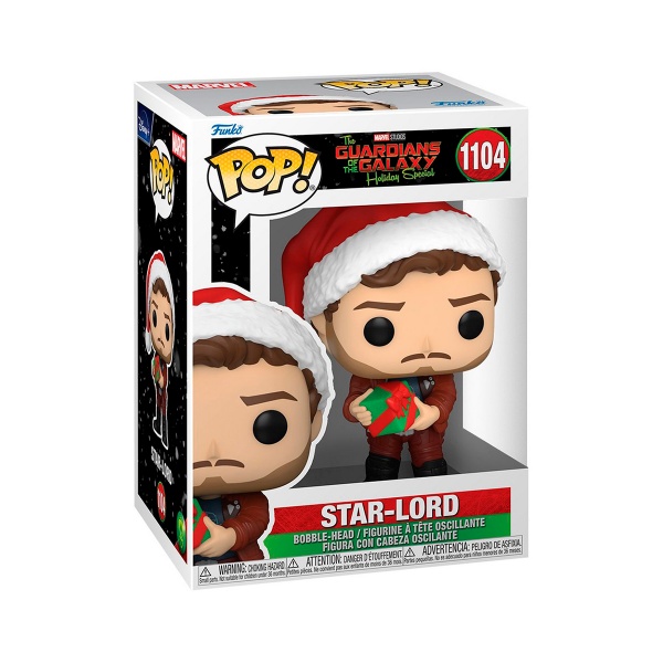 Фигурка Funko Pop! серии «Стражи галактики: Holiday Special» Звездный лорд 64333 