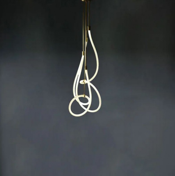 Люстра світлодіодна Berger 1x71 Вт золотий 7007-PL-71 Gold 