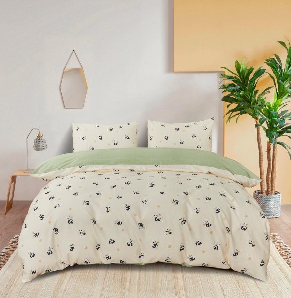Комплект постельного белья Panda 1,5 разноцветный La Nuit 