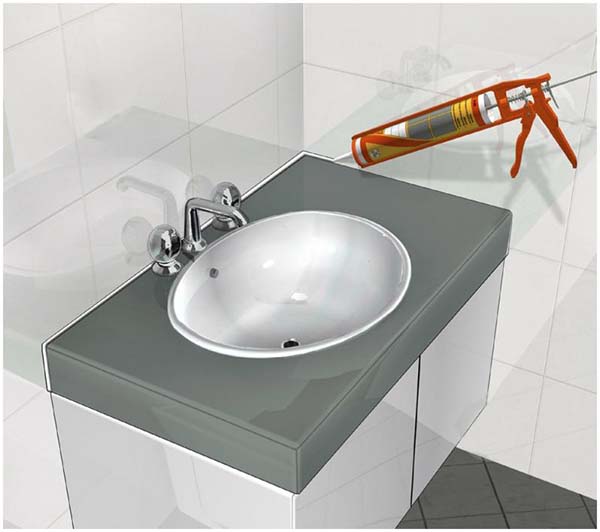 Герметик силіконовий Sika Sanisil санітарний прозорий 300мл