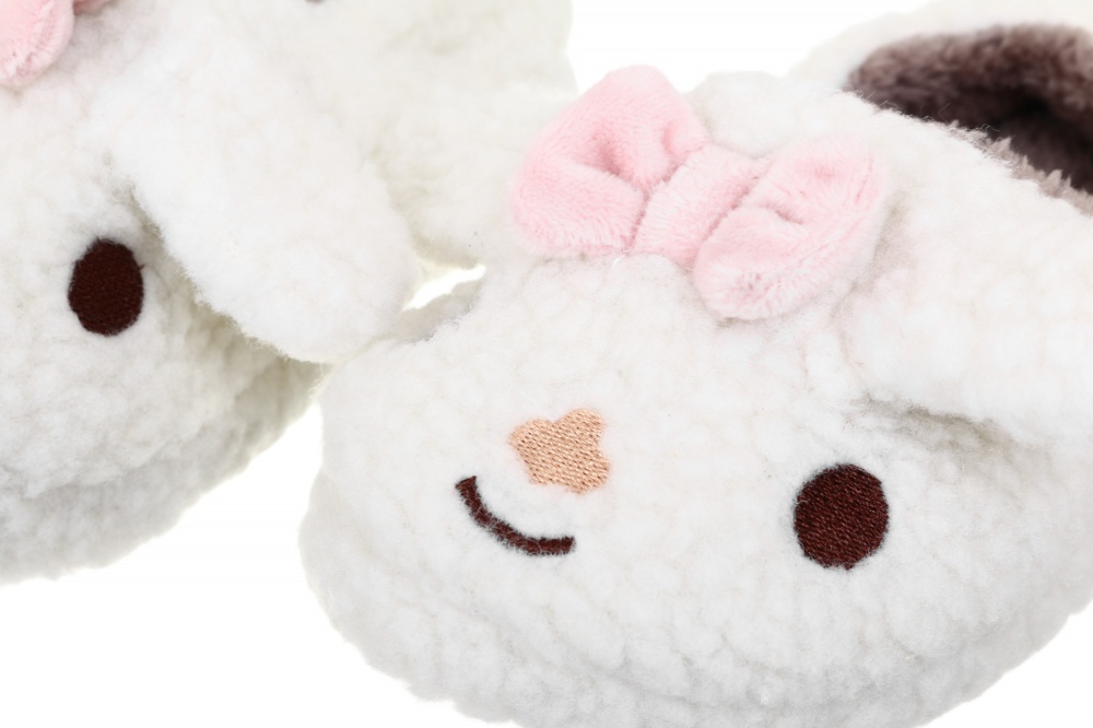 Тапочки для девочек HW с аркой Овечка р.28-29 белый NULL