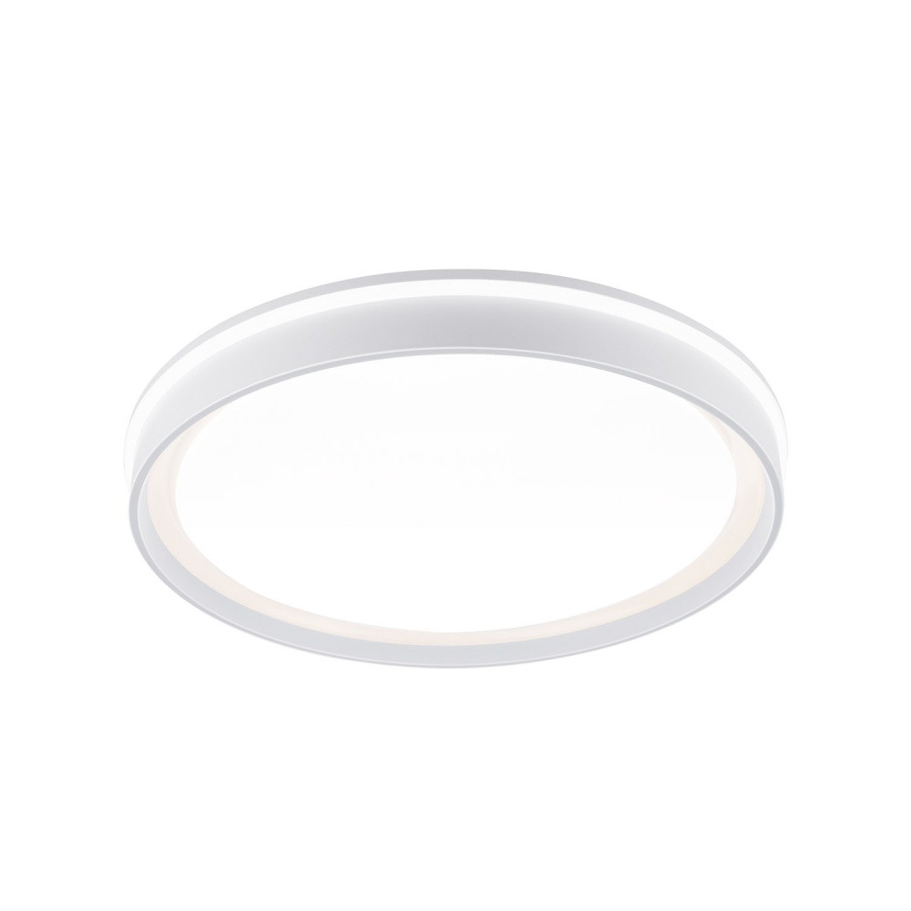 Светильник настенно-потолочный Maxus 75 Вт белый матовый 3000/4100/6000 К 1-MFCL-75R-Line