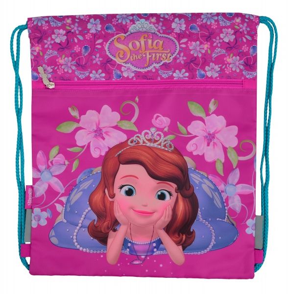 Сумка-мішок 1 вересня SB-10 Sofia purple 40x35 см карамельне яблуко (555337) 