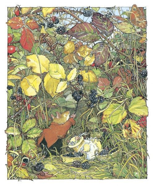 Книга Джилл Барклем «Ожиновий живопліт. Осіння історія» 978-617-7329-63-2