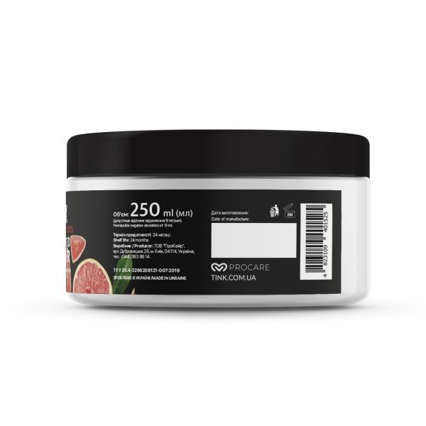 Маска для волосся Tink Superfood for hair зволожуюча Грейпфрут та кераміди 250 мл