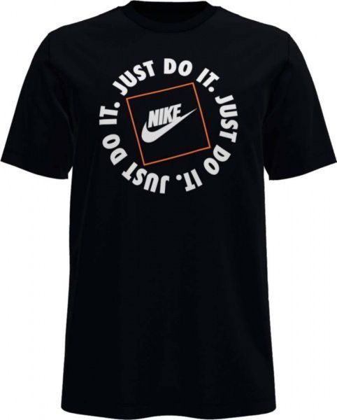 Футболка Nike M NSW TEE JDI HBR 1 DA0238-010 р. L чорний