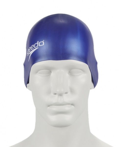 Шапочка для плавания Speedo Cap Silicone Junior 8-709900002 one size голубой