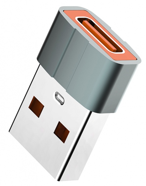 Перехідник ColorWay Type-C to USB-A (CW-AD-CA) сріблястий (CW-AD-CA) 