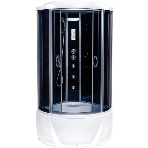 Гидромассажный бокс SELAK VK 09 профиль сатин, стекло графит