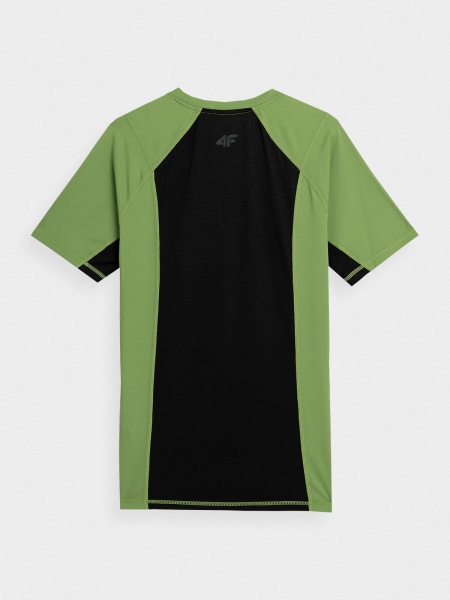 Футболка 4F TSHIRT FNK M437 4FAW23TFTSM437-41S р.M зеленый