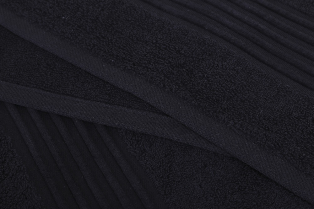 Полотенце махровое Meda 50x90 см черный La Nuit