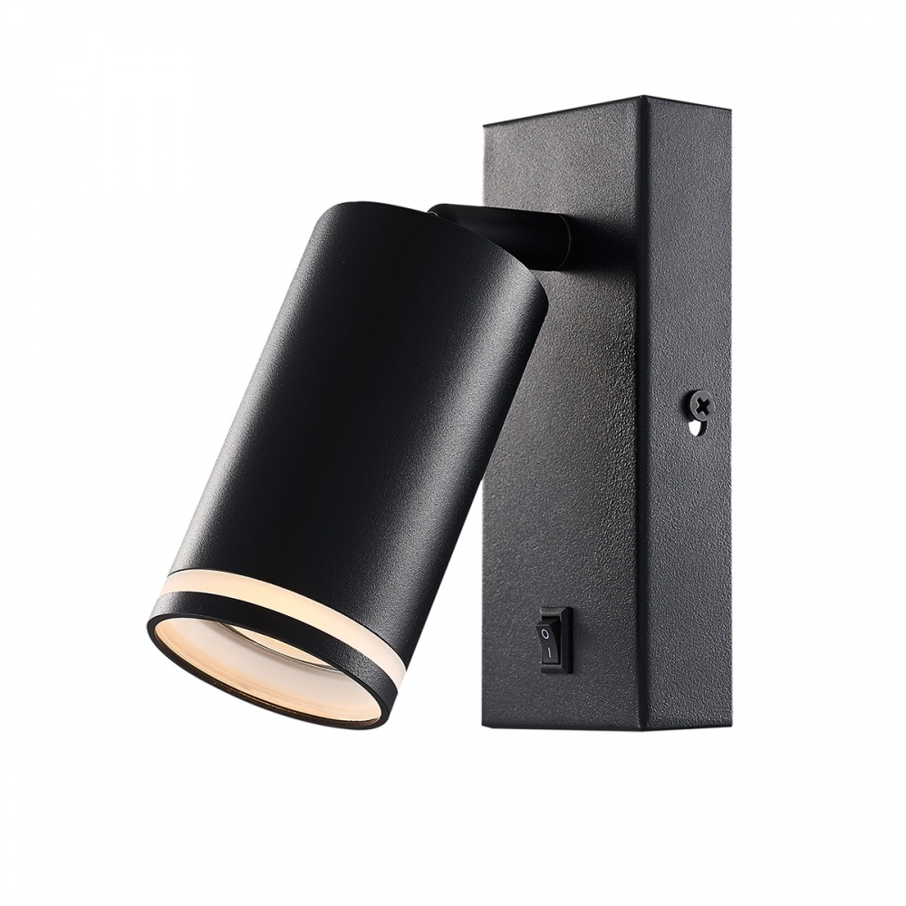 Светильник настенный Hopfen WL-133-GU BK 2xGX53 черный