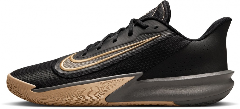 Кроссовки мужские демисезонные Nike Precision 7 FN4322-006 р.45 черные