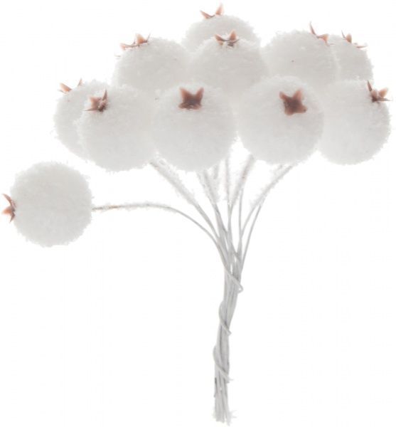 Гілочка декоративна з пучком ягід 8 см EYK38657-1 