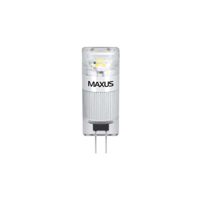 Лампа LED Maxus G4 1-LED-340-Т CR 1 Вт холодне світло