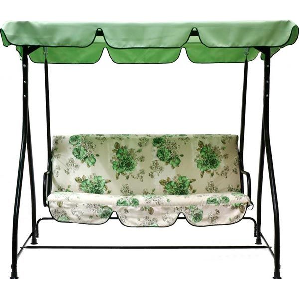 Качели садовые Underprice Вероника Весенние цветы 195x117x166 см