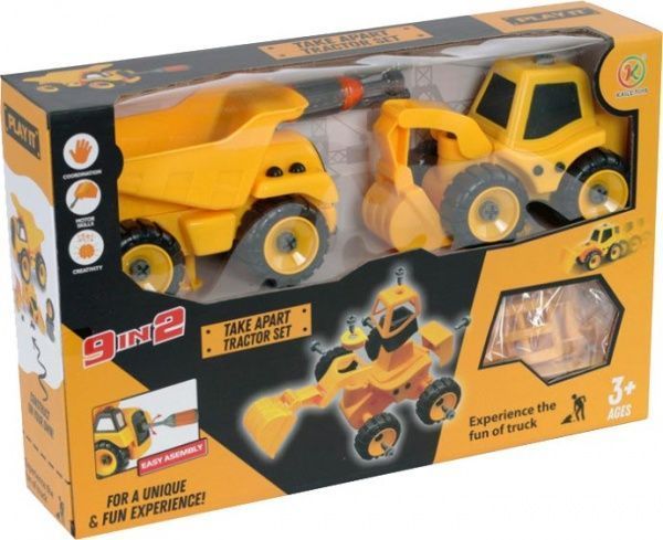 Іграшка Kaile Toys набір розбірної техніки 9 в 2 KL717-1