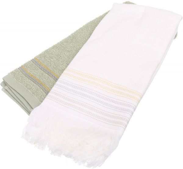 Набір рушників кухонних Aurora 40x60 см La Nuit фісташковий 