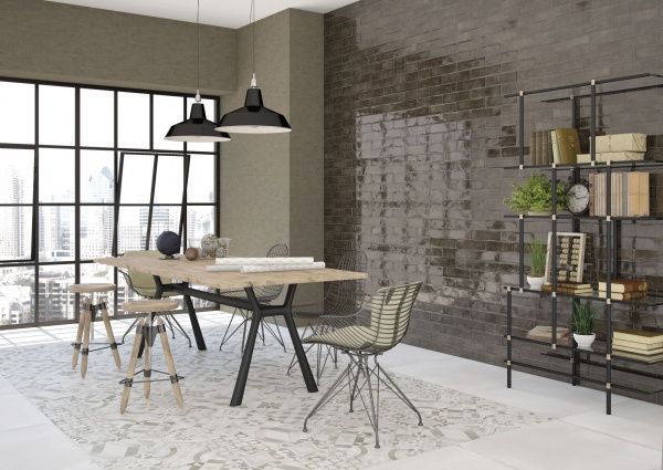 Плитка Cifre Алхімія антрацит 7,5x30 