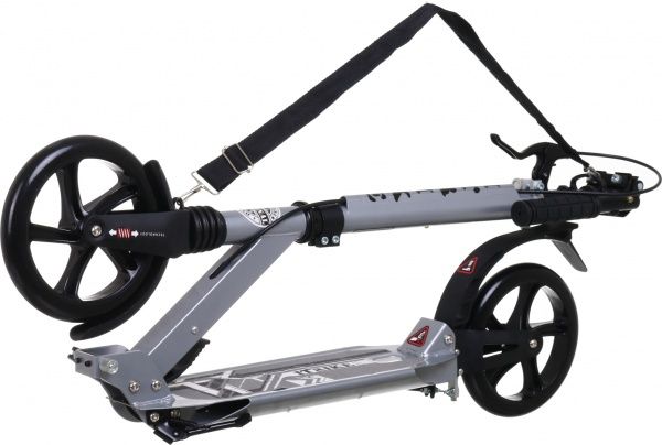 Самокат iTrike для взрослых серый металлик SR 2-018-10 