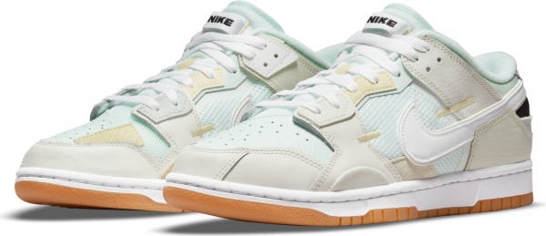 Кроссовки Nike Dunk Scrap DB0500-100 р.US 8,5 разноцветный