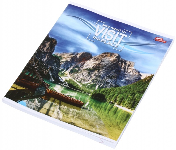 Тетрадь школьная 96 листов в линейку в ассортименте Мечты сбываются