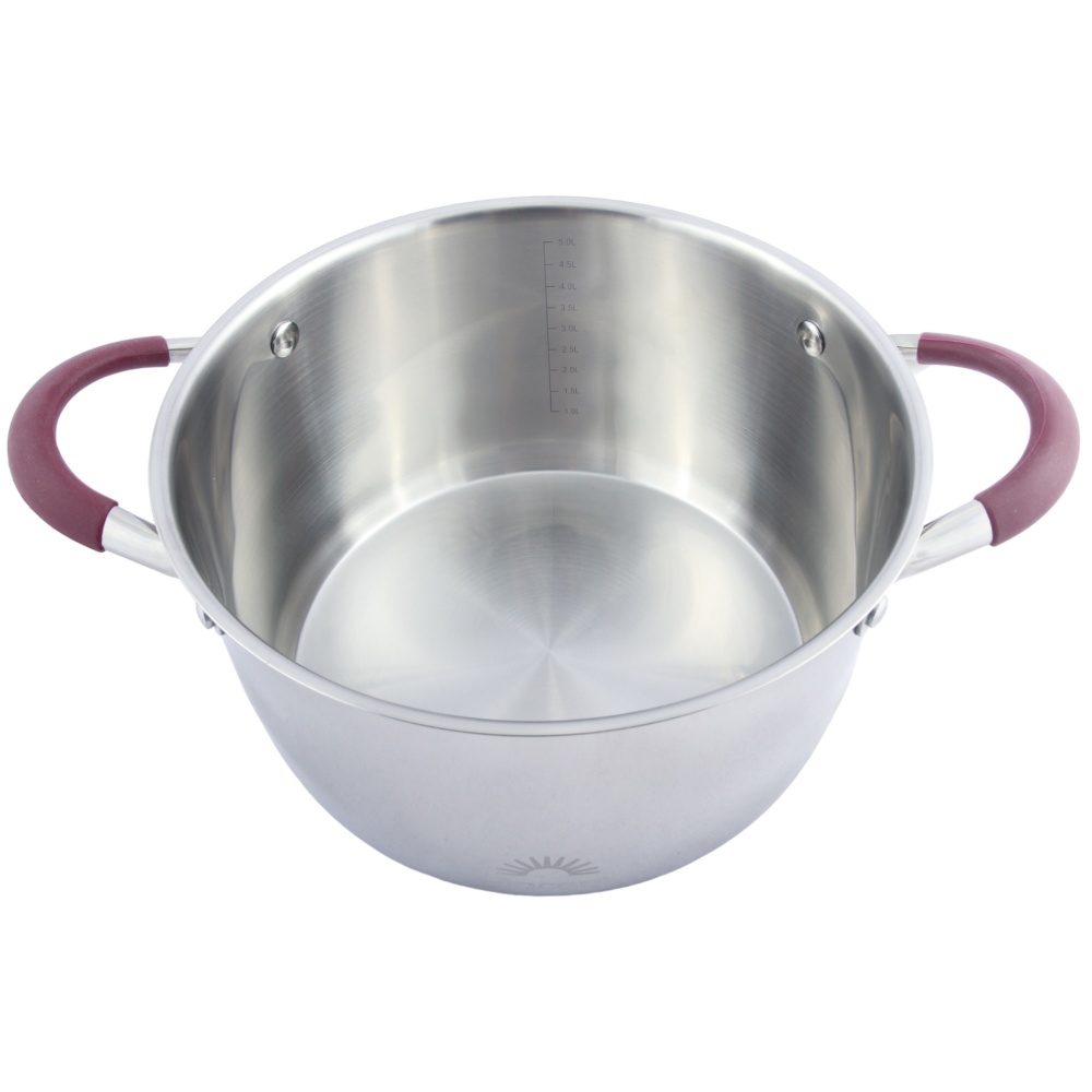 Каструля з кришкою Vincent 24 см 5,6 л VC-3187-24