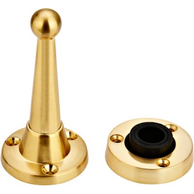 Стопор дверний MVM M-115 SB 100x40 мм матова латунь