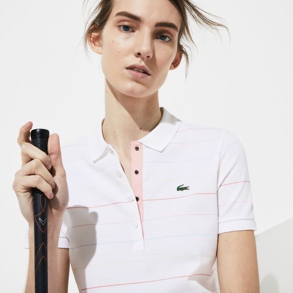 Поло Lacoste PF34449WU 38 рожевий