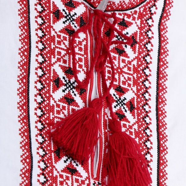 Вишиванка дитяча Едельвіка р.146 червоний 176-17/09 