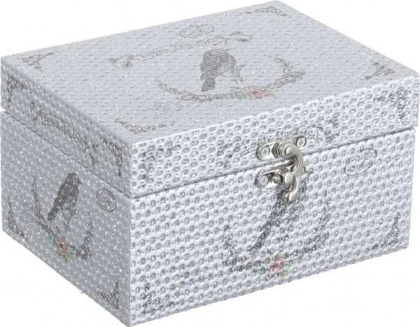 Шкатулка для украшений Silver 16х12х9 см