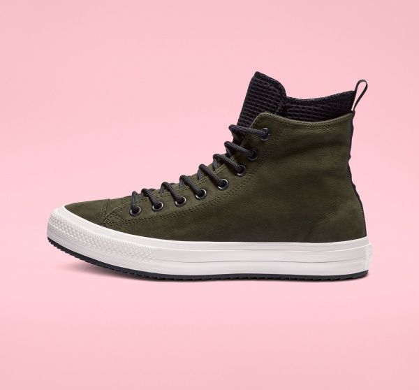 Кеды Converse CTAS WP BOOT HI UTILITY 162408C р. US 7,5 зеленый