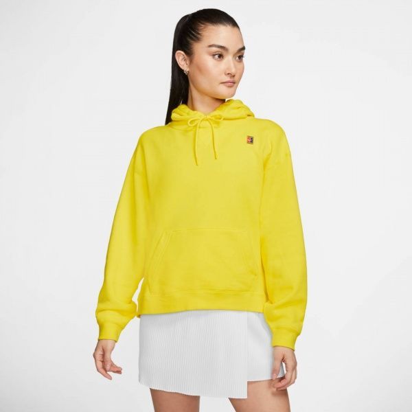 Джемпер Nike W NKCT HERITAGE HOODIE AV0766-731 р. L желтый