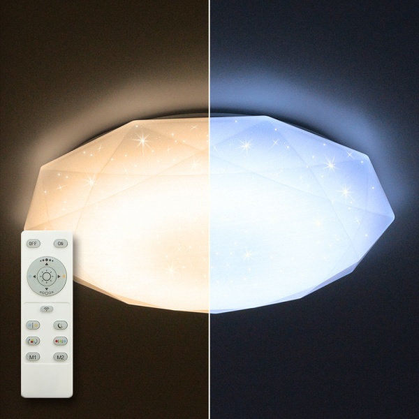 Світильник світлодіодний Luminaria R330 SHINY 25 Вт білий 3000-6000 К ALMAZ 25W RGB 