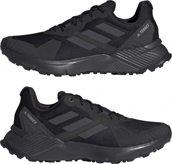 Кроссовки Adidas TERREX SOULSTRIDE FY9215 р.UK 8 черно-серый