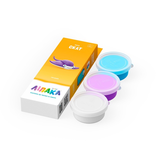 Набір пластиліну Lipaka Океан Скат 30062-UA01