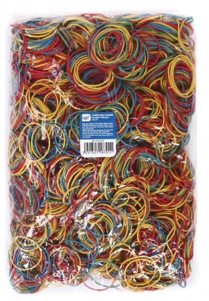 Резинки для денег UP! (Underprice) 1000 г цвет в ассортименте 