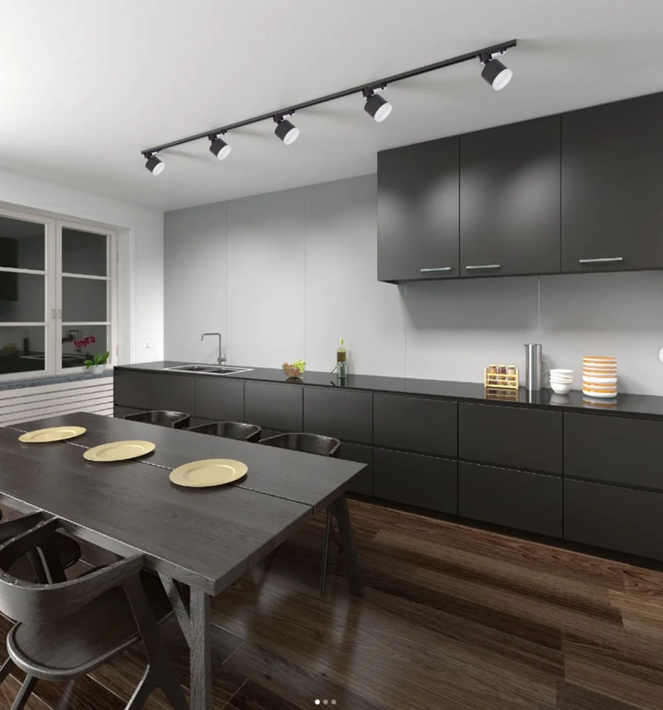 Светильник Eurolamp 30 Вт черный LHT-LED-GX53(black)