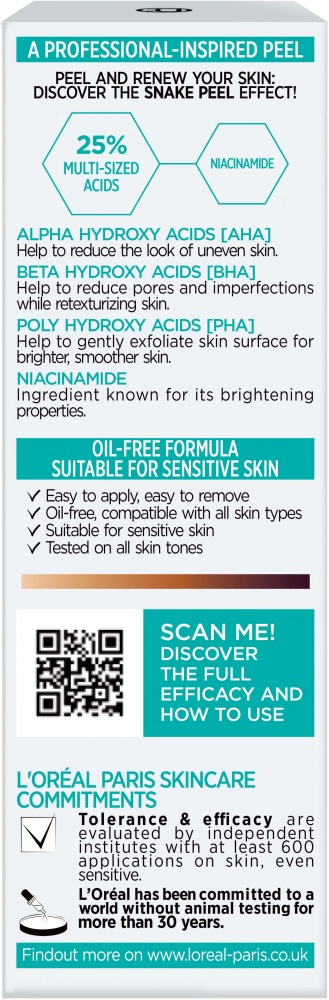 Пілінг L'Oreal Paris Bright Reveal проти пігментних плям 25 мл