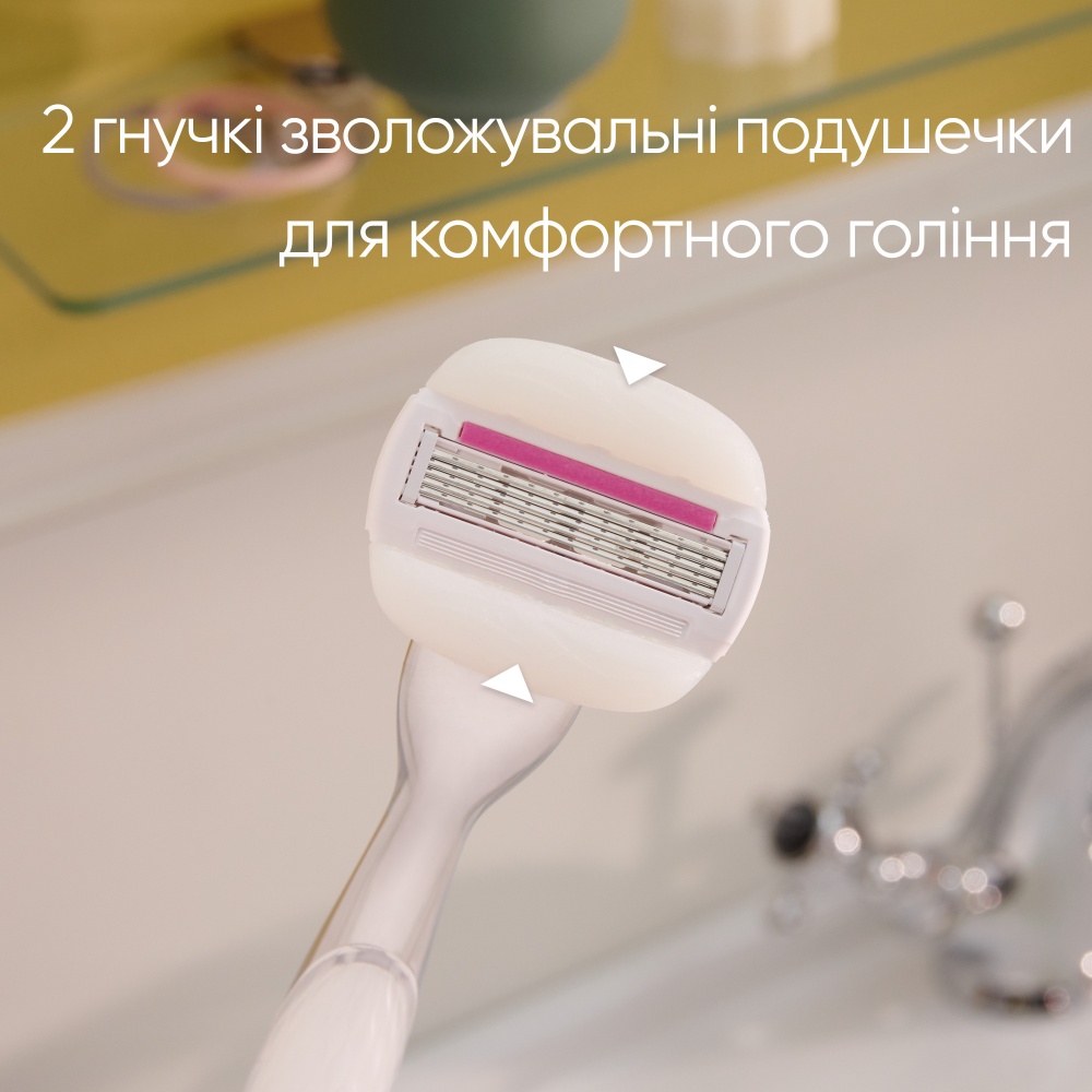 Станок для бритья Gillette Venus Comfortglide Sugarberry Plus Olay с 1 сменным картриджем 1 шт.