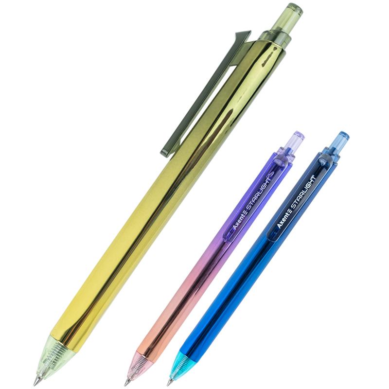 Ручка гелевая Axent Starlight AG1127-02-A