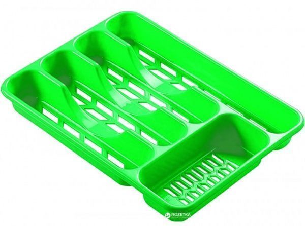 Лоток для приборів Кітченмікс HDR 210_салатовий Heidrun