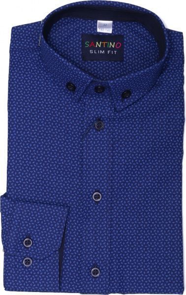 Рубашка детская Легпромторг 3815 р.116 синий с голубым 