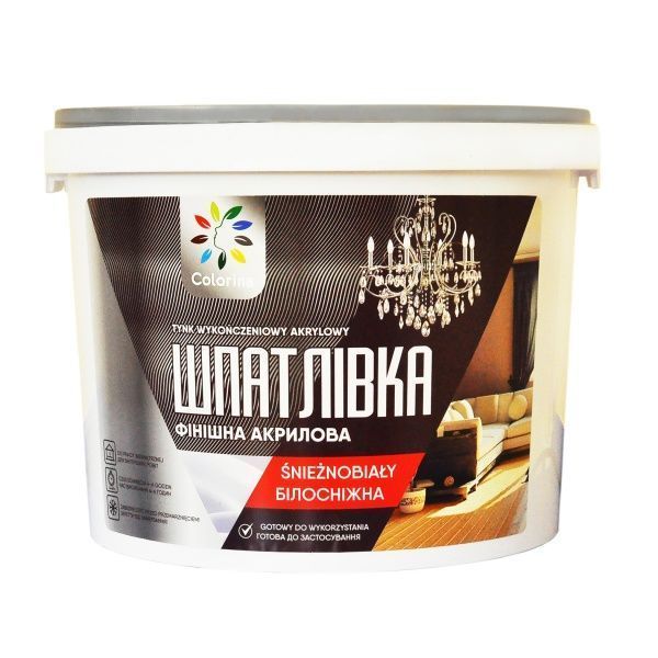 Шпаклевка COLORINA финишная акриловая 5 кг
