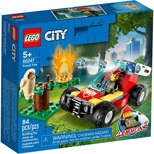 Конструктор LEGO City Пожар в лесу 60247