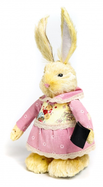 Декорация пасхальная Кролик аристократ 21 см в ассортименте (B18C083/84)